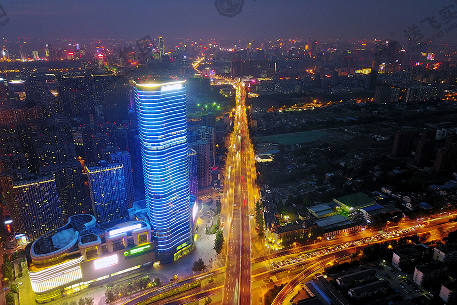 安徽合肥?新城國際 高架直升機(jī)場的工程鳥瞰圖2 安徽合肥?新城國際 高架直升機(jī)場的工程鳥瞰圖2